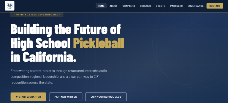 California High School Pickleball Association Launches
